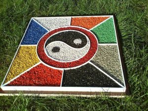 Цветной щебень