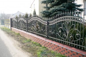 кованные заборы