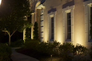 подсветка фасада зданий