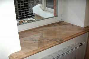 подоконник из искусственного камня