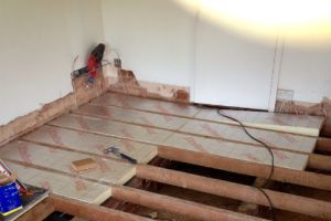 утепление пола своими руками