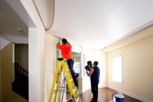 тканевый натяжной потолок