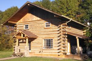 деревянный дом