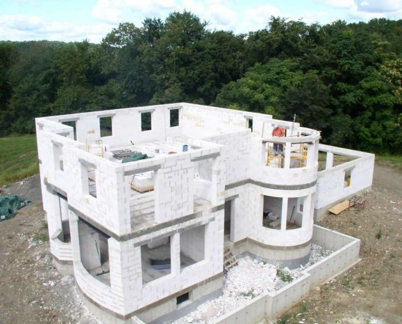 Строительство домов из газобетона