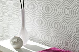 использование стеклообоев в интерьере