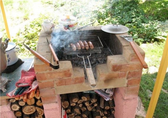 Из чего можно сделать мангал своими руками?