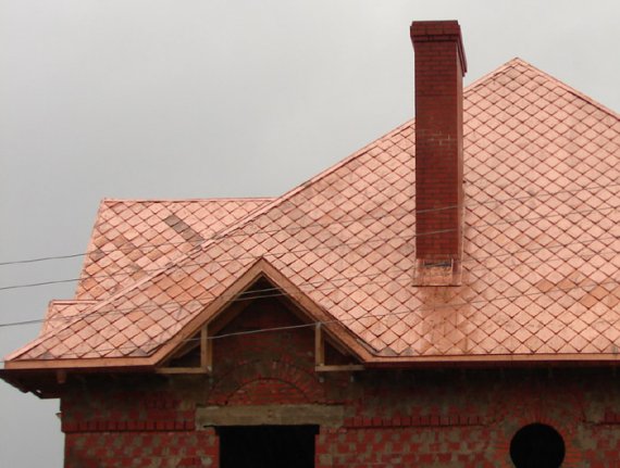 Что такое фальцевая медная кровля?