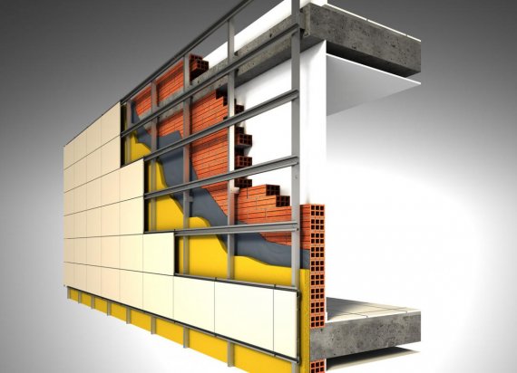 Что из себя представляет подсистема для вентилируемых фасадов?
