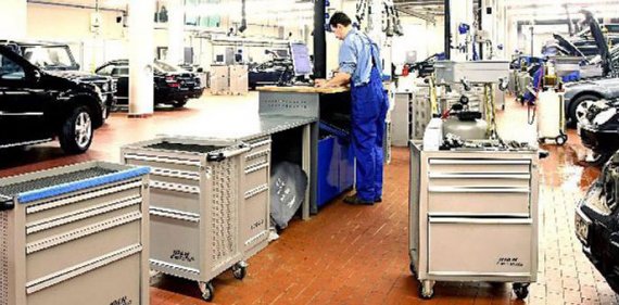 Ассортимент металлической мебели