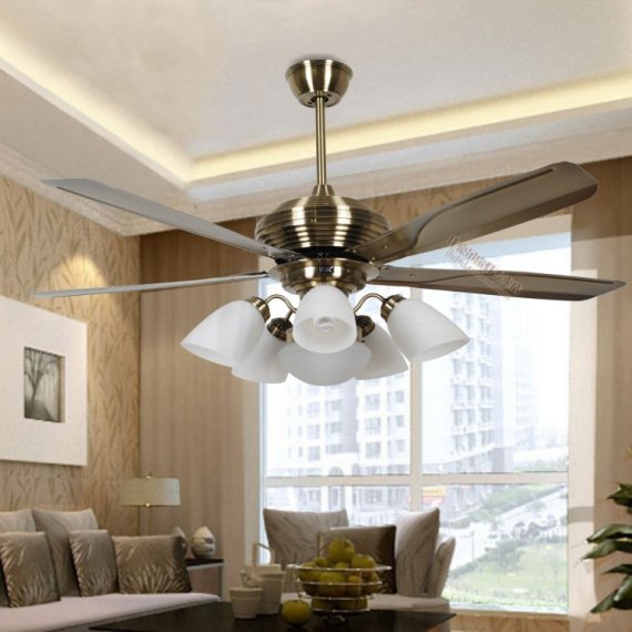 Особенности люстры вентилятора в интерьере