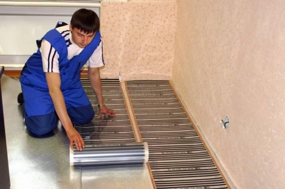 Этапы монтажа теплого пола