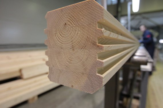 Технология производства клееного бруса