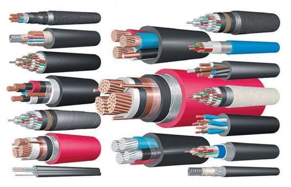 Виды силовых кабелей