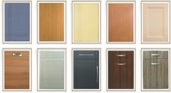 Виды кухонных фасадов