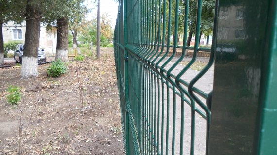 Установка 3D заборов