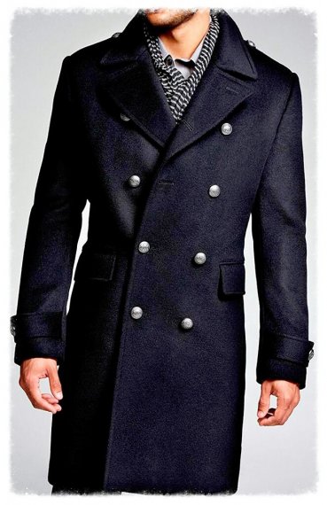 Виды мужских пальто