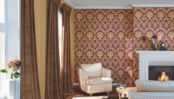 Преимущества виниловых обоев