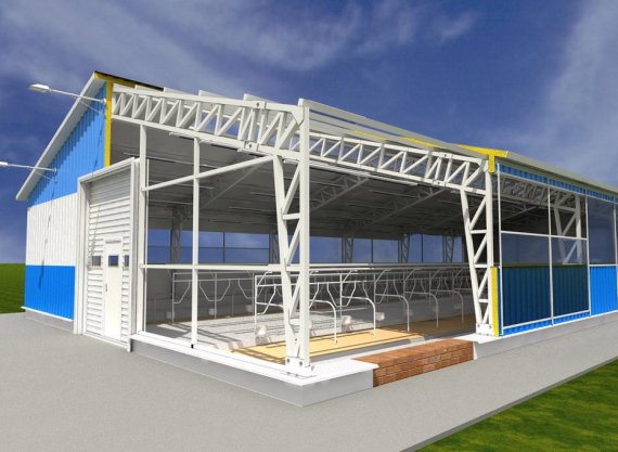 Здания из металлического каркаса
