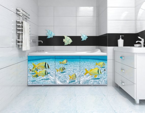 Экраны под ванну из МДФ