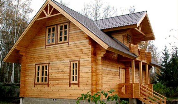 Преимущества дома из бруса
