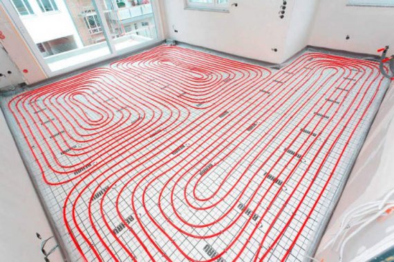 Что из себя представляет система теплый пол?