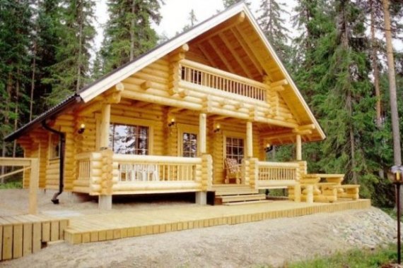 Преимущества домов из сруба