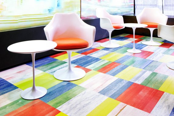 Современные напольные покрытия для различных помещений 