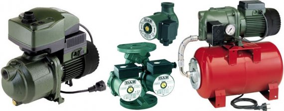 Сферы применения итальянских насосов DAB