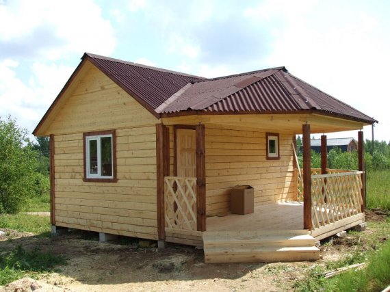 Лучшие материалы для строительства бани