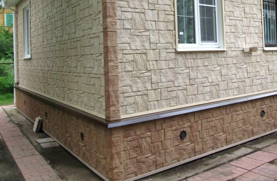 Сферы применения цокольного сайдинга