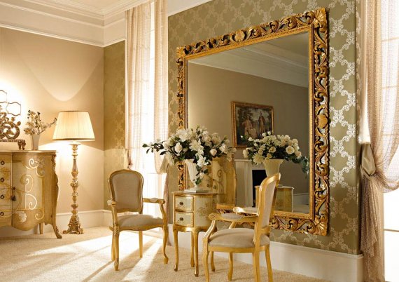 Зеркало в багете на заказ, куда не стоит вешать зеркало по Фен Шуй?