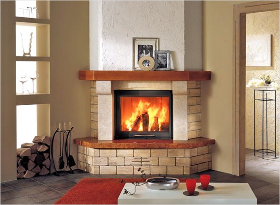 Виды материалов для облицовки каминов