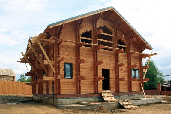 Дом из бруса: технология строительства