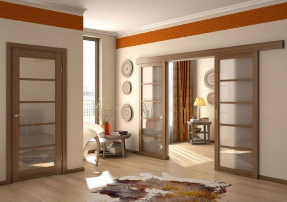 Преимущества раздвижных дверей