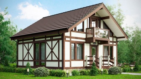 Дом в стиле фахверк: технология строительства