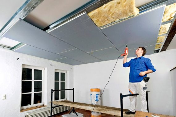 Область применения влагостойкого гипсокартона 