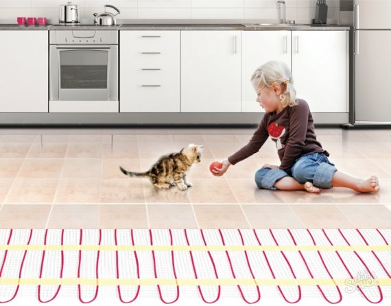 Преимущества теплого пола