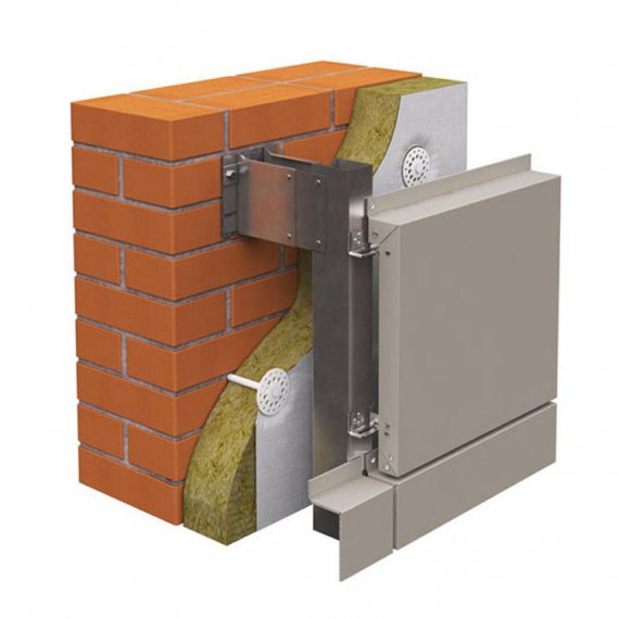 Что из себя представляет вентилируемый фасад?