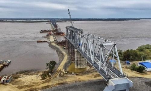 Большие железнодорожные мосты, строящиеся сейчас в России