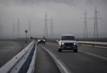 Крым. На трассе «Таврида» от Керчи до Симферополя открыто движение транспорта