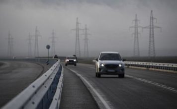 Крым. На трассе «Таврида» от Керчи до Симферополя открыто движение транспорта