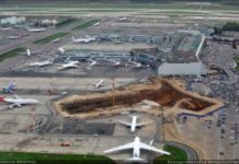 Как идёт стройка аэропорта «Домодедово», май 2018 года