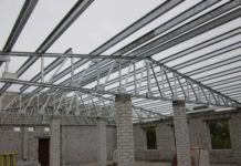 Применение металлических прогонов