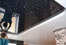 Особенности установки натяжного потолка
