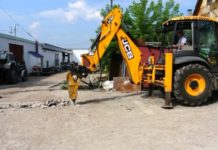 Принцип работы гидравлического молота