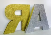 Как сделать буквы из пенопласта своими руками?