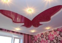 Двухуровневые натяжные потолки
