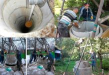 Углубление колодца: технология