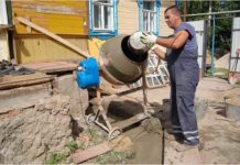 Как правильно замешивать бетон в бетономешалке