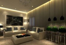 Парящий потолок – модное решение современного интерьера